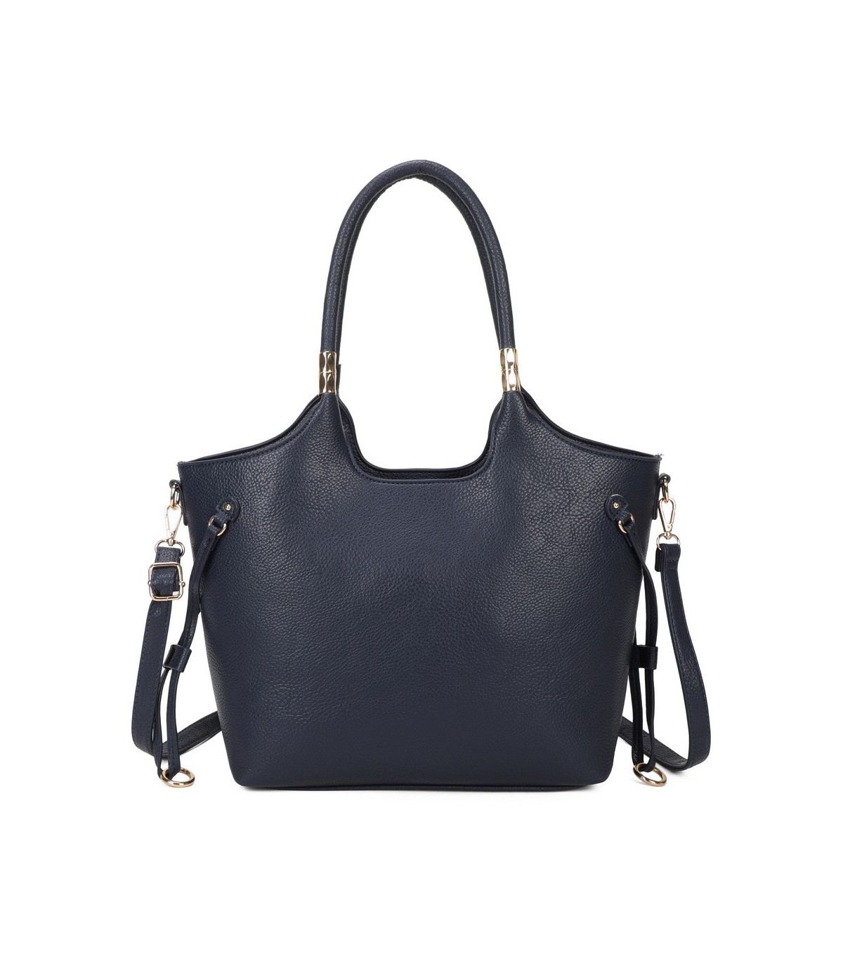 T11763 - Bolso con bandolera y asa decorada