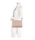 T11764 - Bolso mini con bandolera de picos de colores