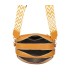 T11766 - Bolso bandolera con motivos geométricos