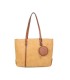 T11725 - Bolso de hombro con monedero y textura de hojas