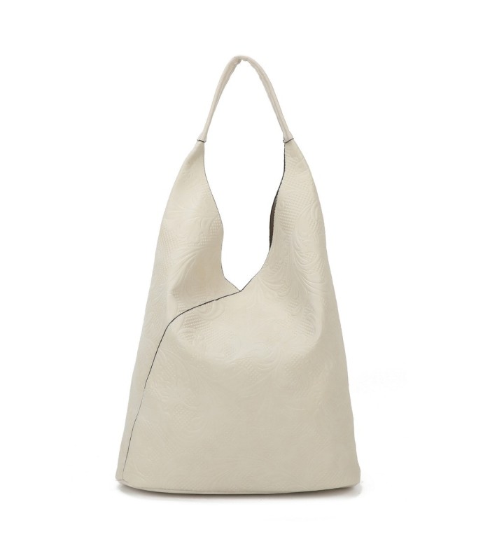 T11728 - Bolso hombro con asa grande y gran compartimento con neceser a juego