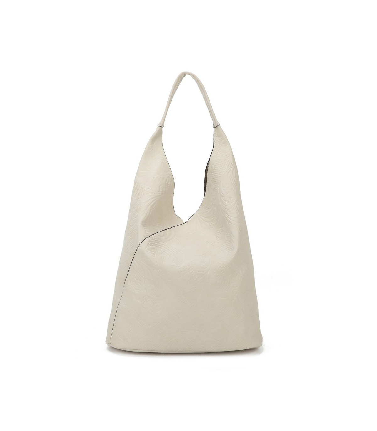 T11728 - Bolso hombro con asa grande y gran compartimento con neceser a juego