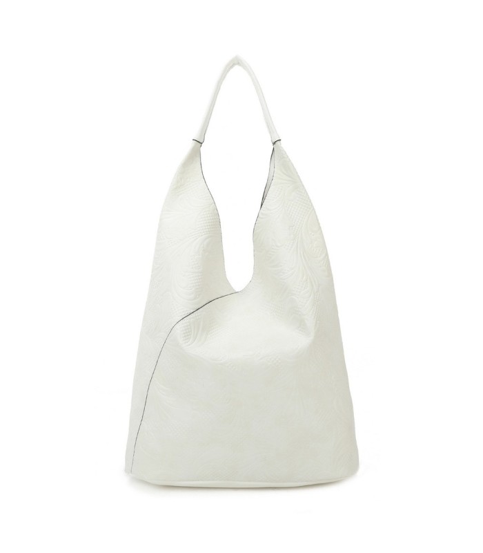 T11728 - Bolso hombro con asa grande y gran compartimento con neceser a juego