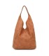 T11728 - Bolso hombro con asa grande y gran compartimento con neceser a juego