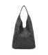 T11728 - Bolso hombro con asa grande y gran compartimento con neceser a juego