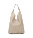 T11728 - Bolso hombro con asa grande y gran compartimento con neceser a juego