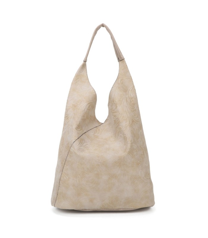 T11728 - Bolso hombro con asa grande y gran compartimento con neceser a juego
