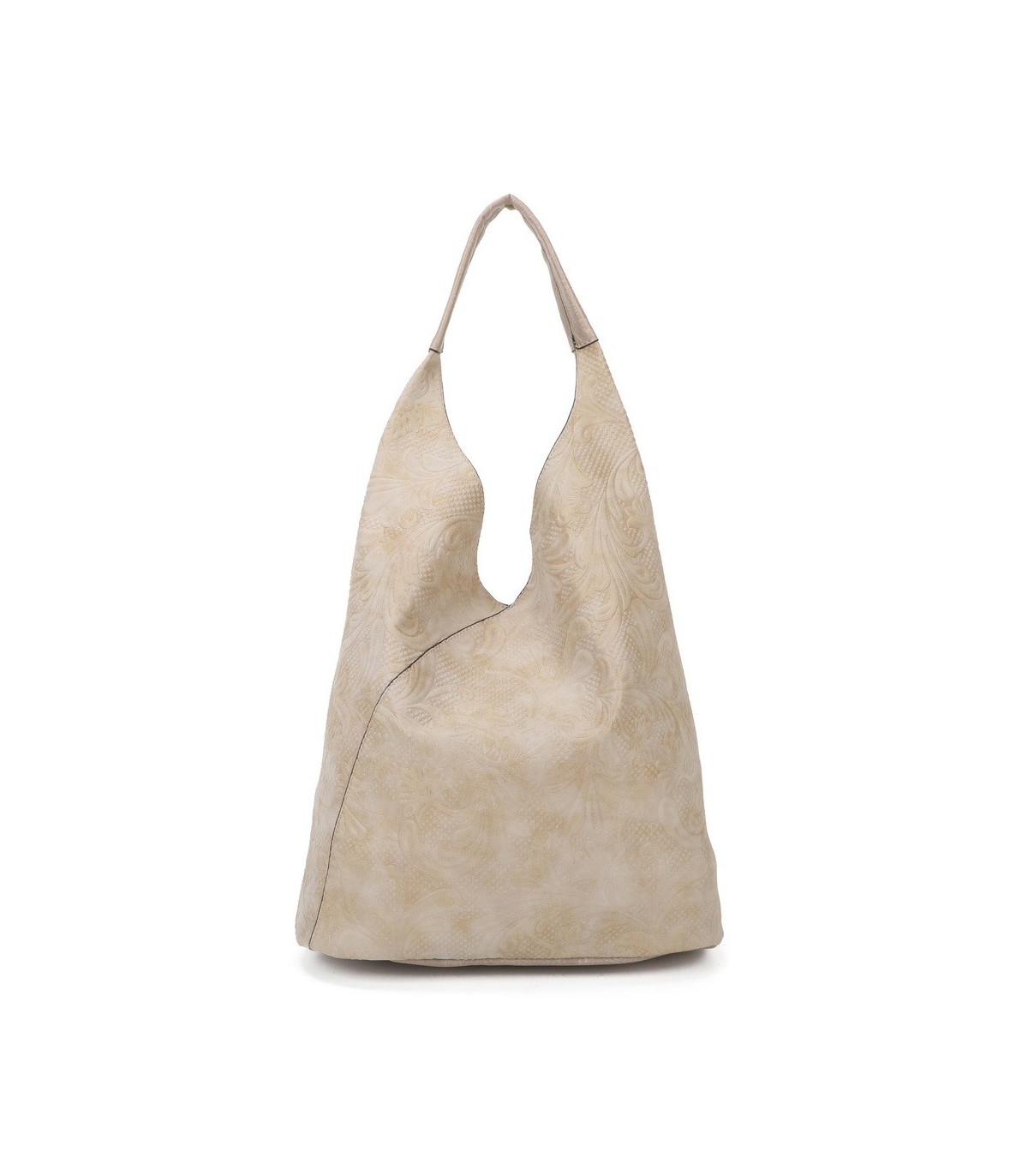T11728 - Bolso hombro con asa grande y gran compartimento con neceser a juego