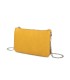 SG001 -  Bolso bandolera para mujer con cadena plateada y dos compartimentos