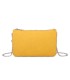 SG001 -  Bolso bandolera para mujer con cadena plateada y dos compartimentos