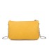 SG001 -  Bolso bandolera para mujer con cadena plateada y dos compartimentos