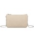 SG001 -  Bolso bandolera para mujer con cadena plateada y dos compartimentos