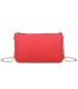 SG001 -  Bolso bandolera para mujer con cadena plateada y dos compartimentos