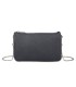 SG001 -  Bolso bandolera para mujer con cadena plateada y dos compartimentos