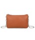 SG001 -  Bolso bandolera para mujer con cadena plateada y dos compartimentos