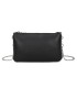 SG001 -  Bolso bandolera para mujer con cadena plateada y dos compartimentos
