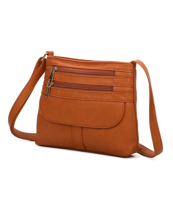 T11800 - Bolso cuadrado con bandolera y múltiples bolsillos