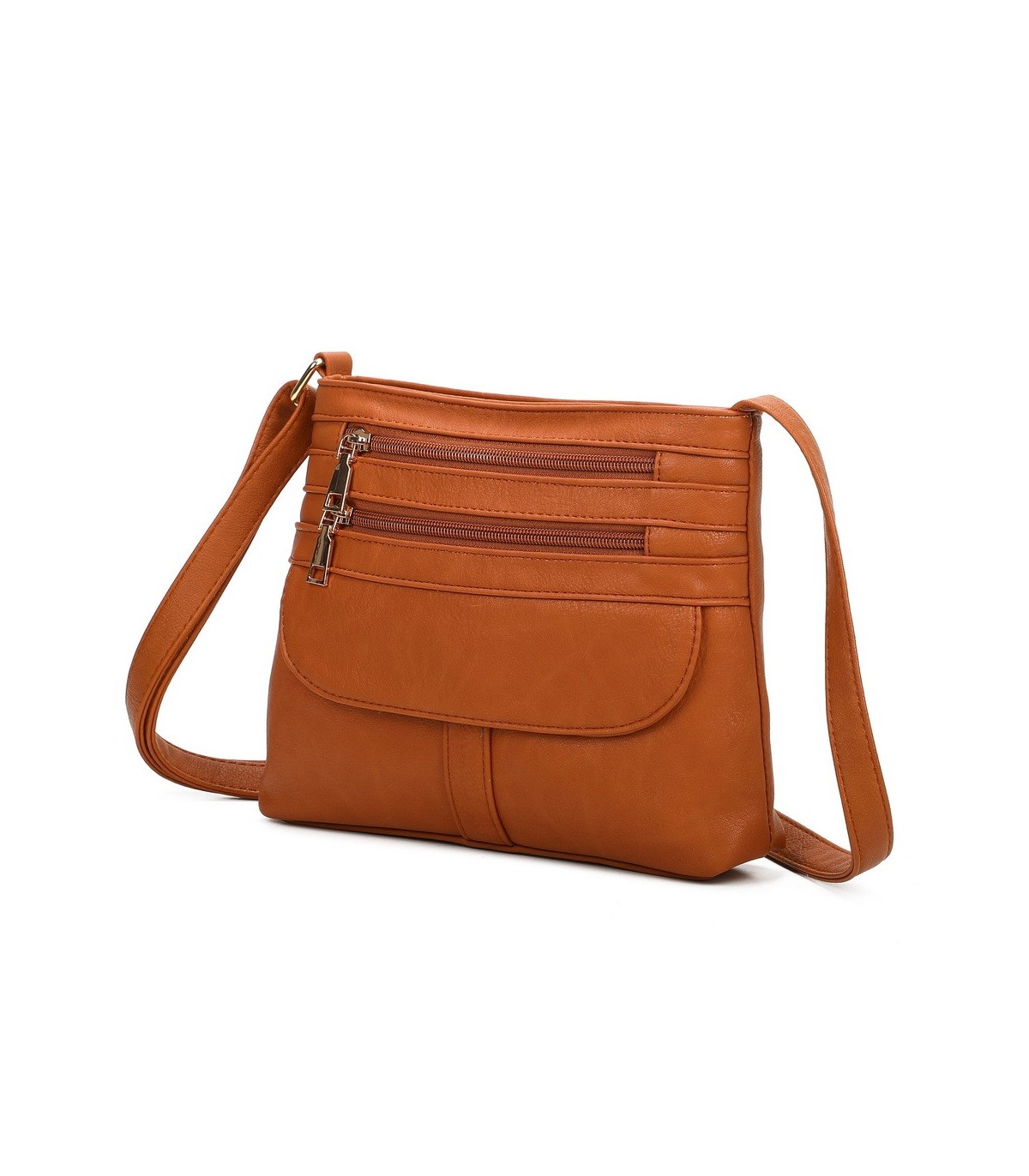 T11800 - Bolso cuadrado con bandolera y múltiples bolsillos