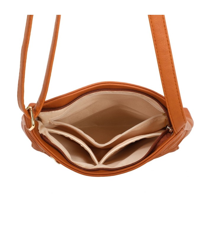 T11800 - Bolso cuadrado con bandolera y múltiples bolsillos