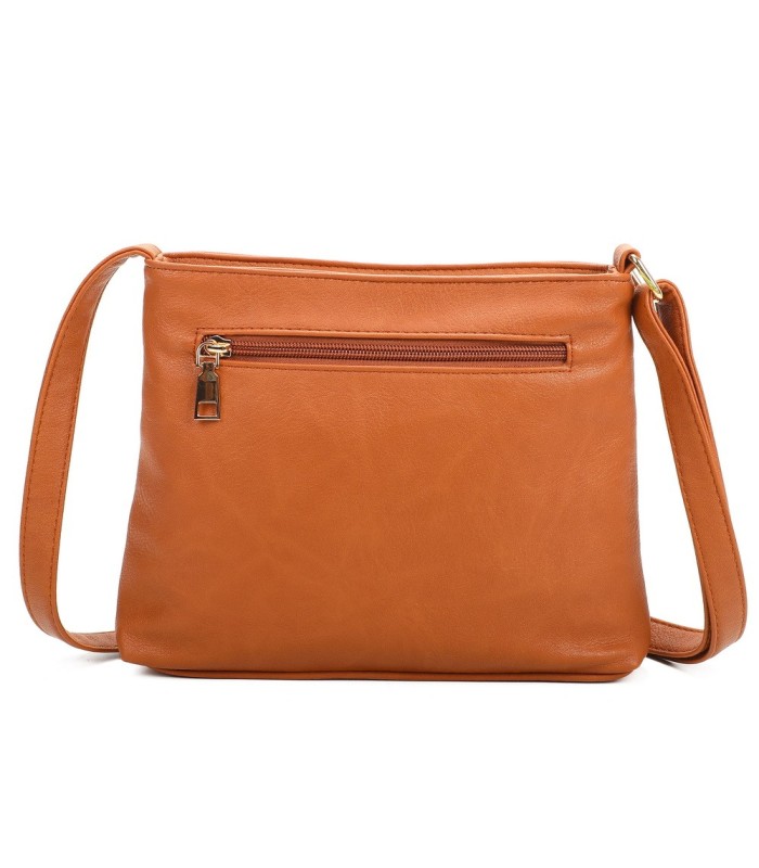 T11800 - Bolso cuadrado con bandolera y múltiples bolsillos