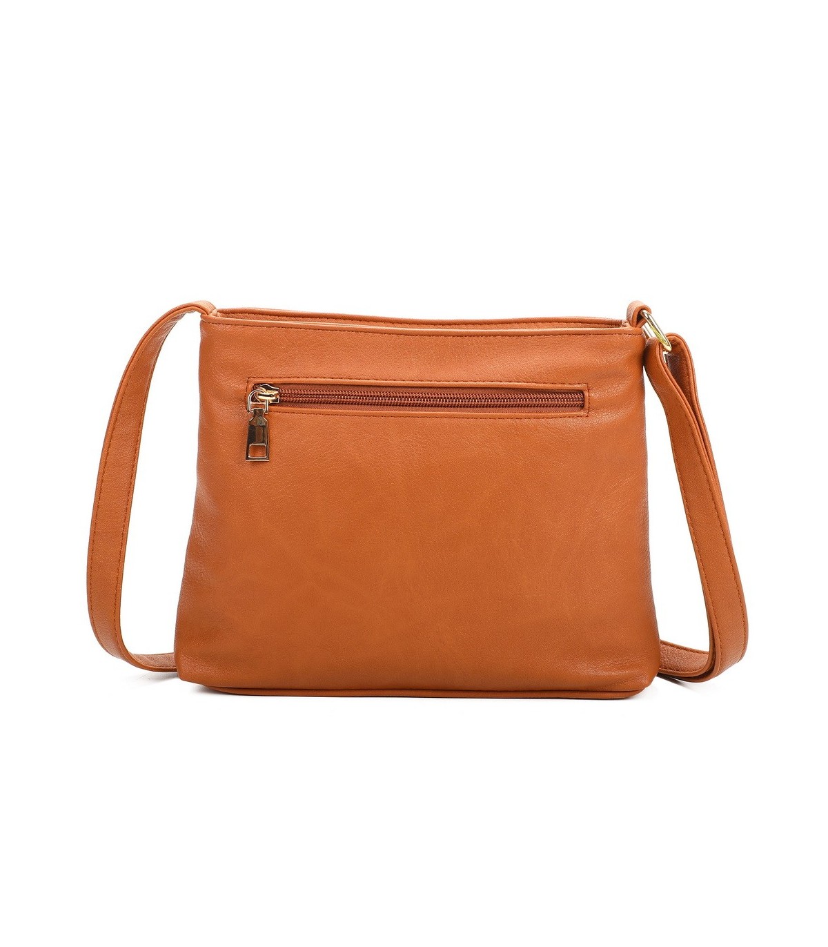 T11800 - Bolso cuadrado con bandolera y múltiples bolsillos
