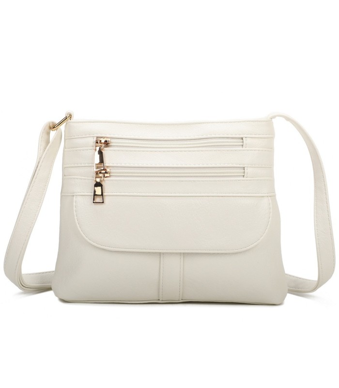 T11800 - Bolso cuadrado con bandolera y múltiples bolsillos