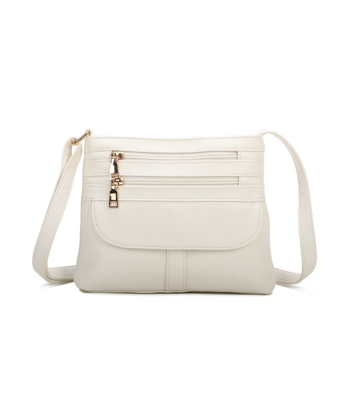 T11800 - Bolso cuadrado con bandolera y múltiples bolsillos