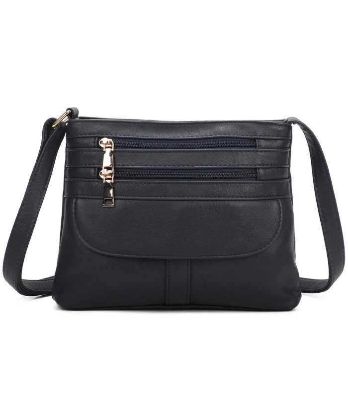T11800 - Bolso cuadrado con bandolera y múltiples bolsillos