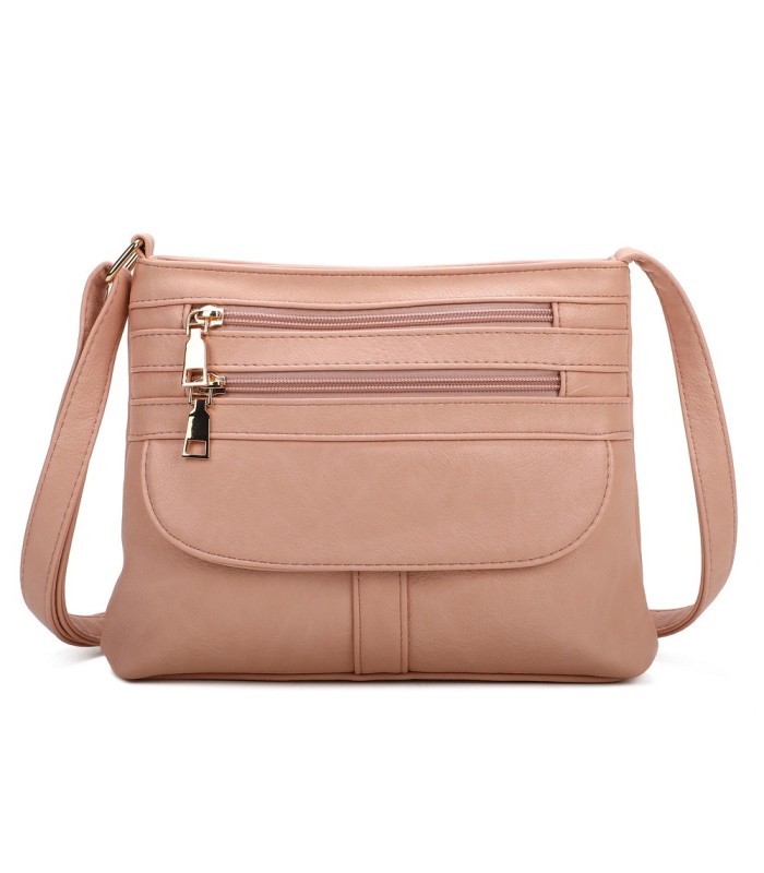 T11800 - Bolso cuadrado con bandolera y múltiples bolsillos