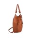 T10105 - Bolso con neceser y bandolera con adorno de emblema