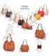 T10105 - Bolso con neceser y bandolera con adorno de emblema