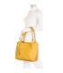 T11798 - Bolso de mano con borla del mismo color grande y con bandolera para llevarlo colgado