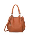 T11804 -  Bolso estilo bolsa con asas cortas para llevar en la mano