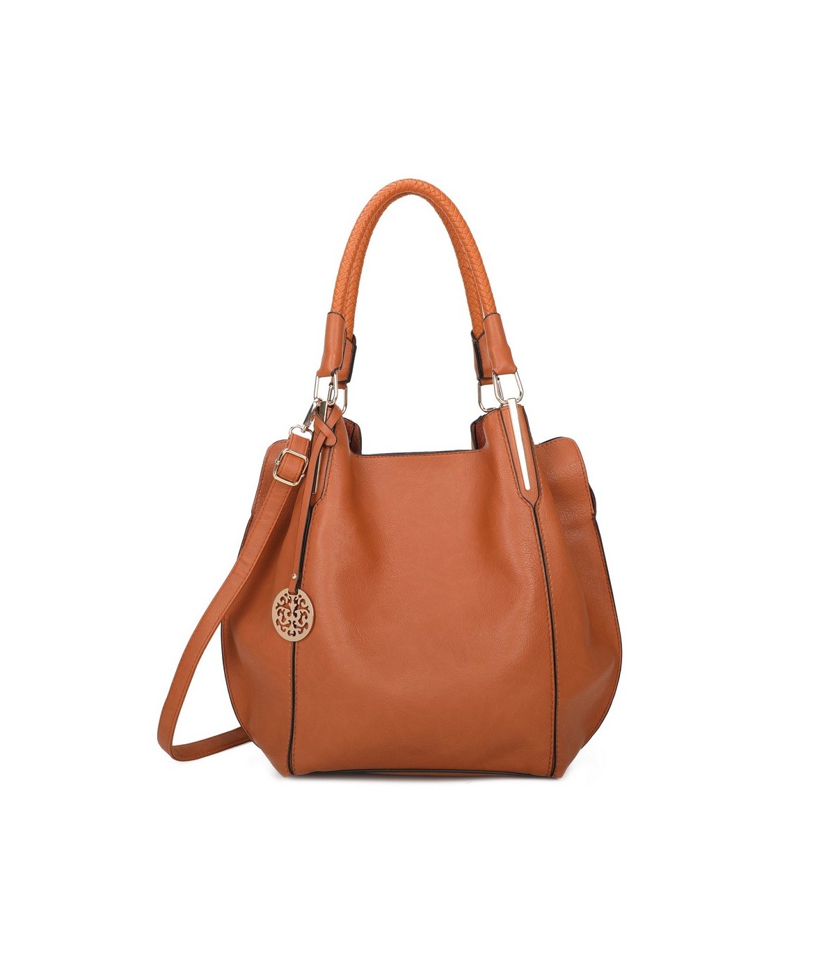 T11804 -  Bolso estilo bolsa con asas cortas para llevar en la mano