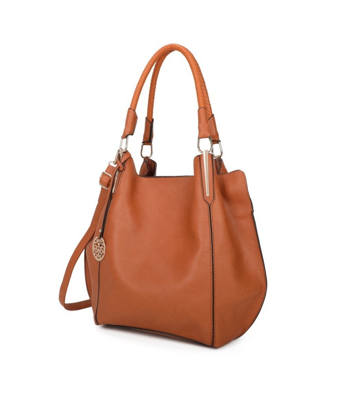 T11804 -  Bolso estilo bolsa con asas cortas para llevar en la mano