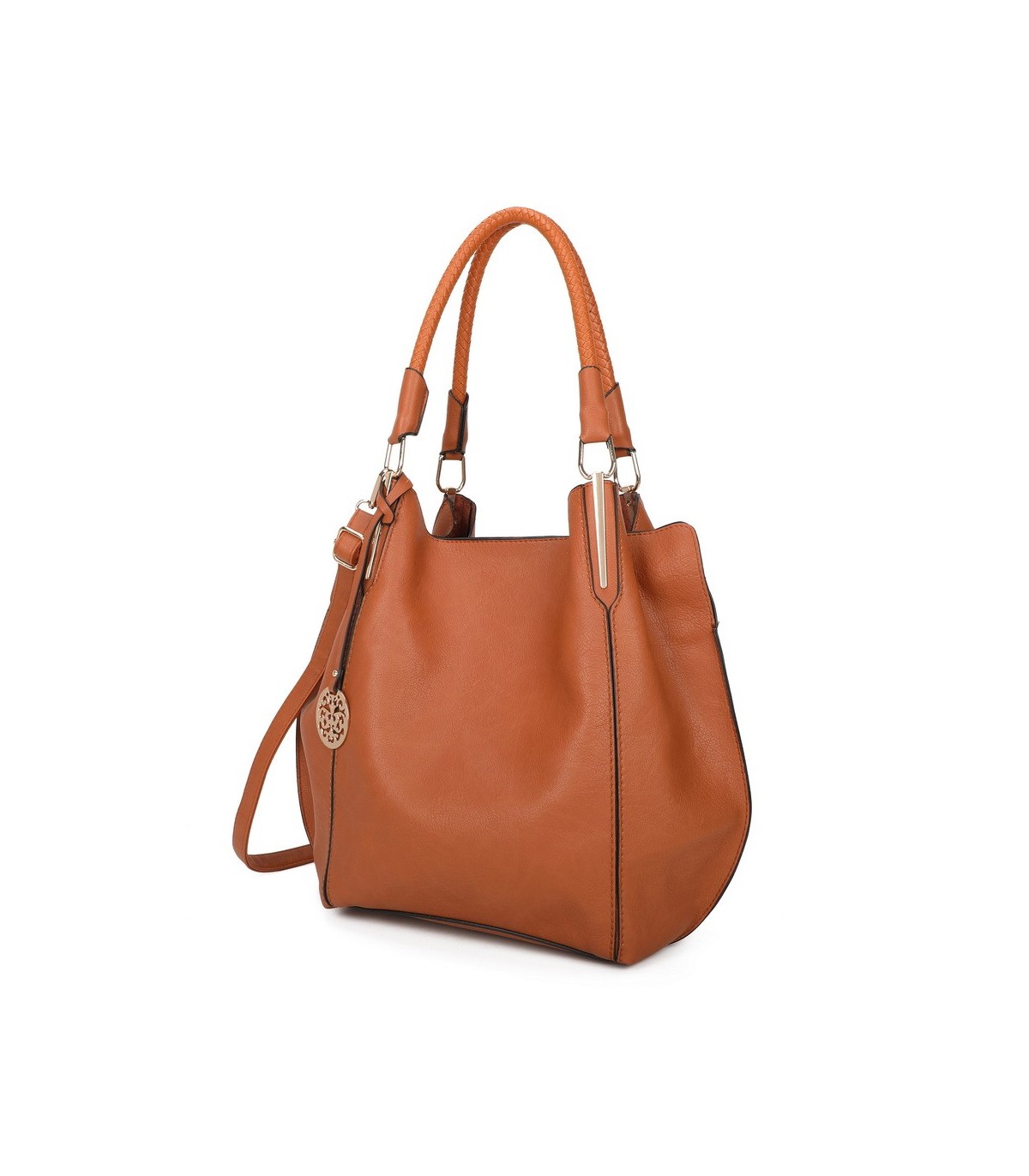 T11804 -  Bolso estilo bolsa con asas cortas para llevar en la mano