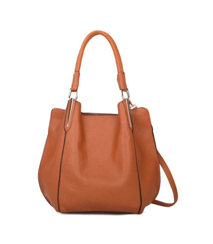 T11804 -  Bolso estilo bolsa con asas cortas para llevar en la mano