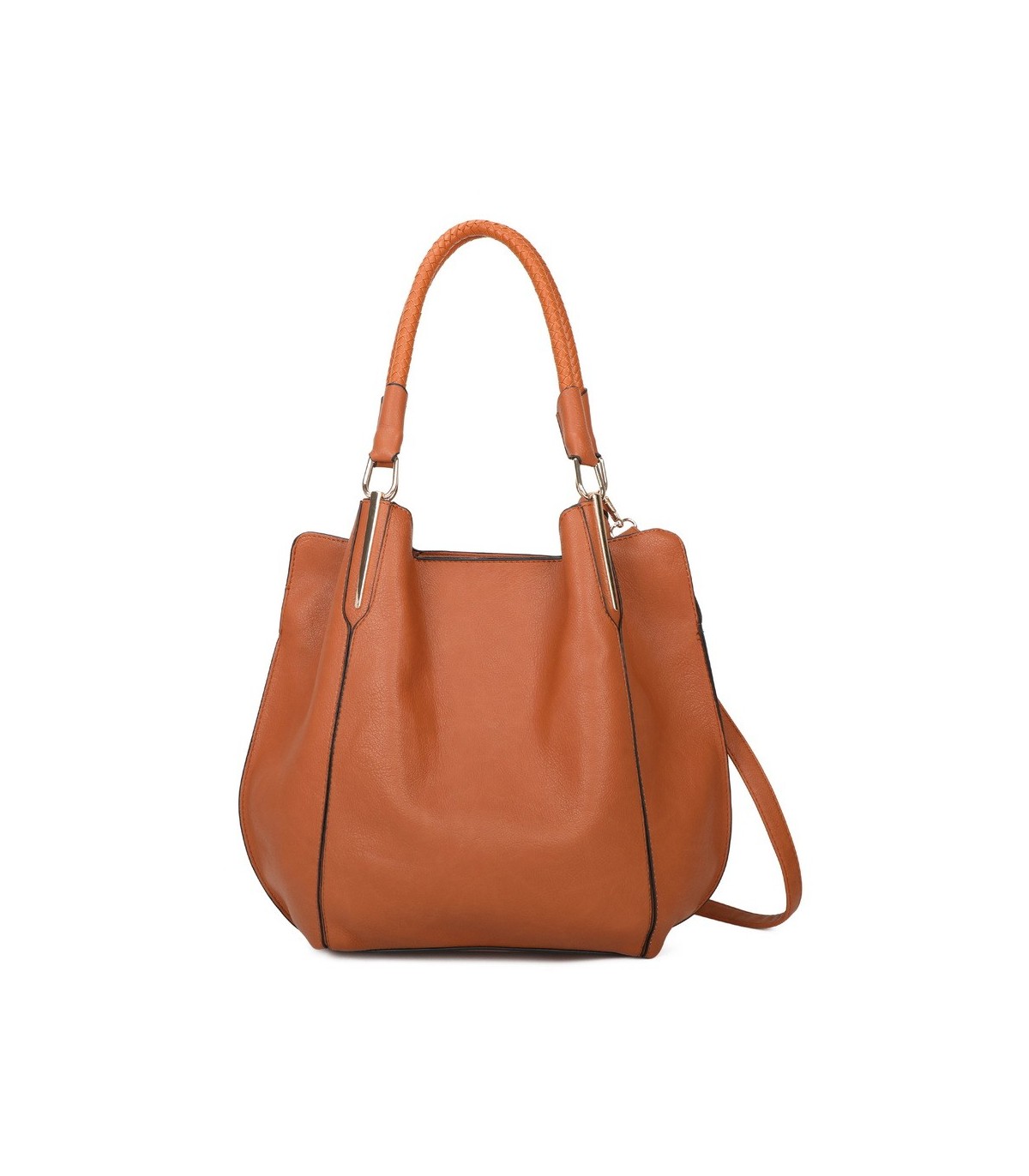 T11804 -  Bolso estilo bolsa con asas cortas para llevar en la mano