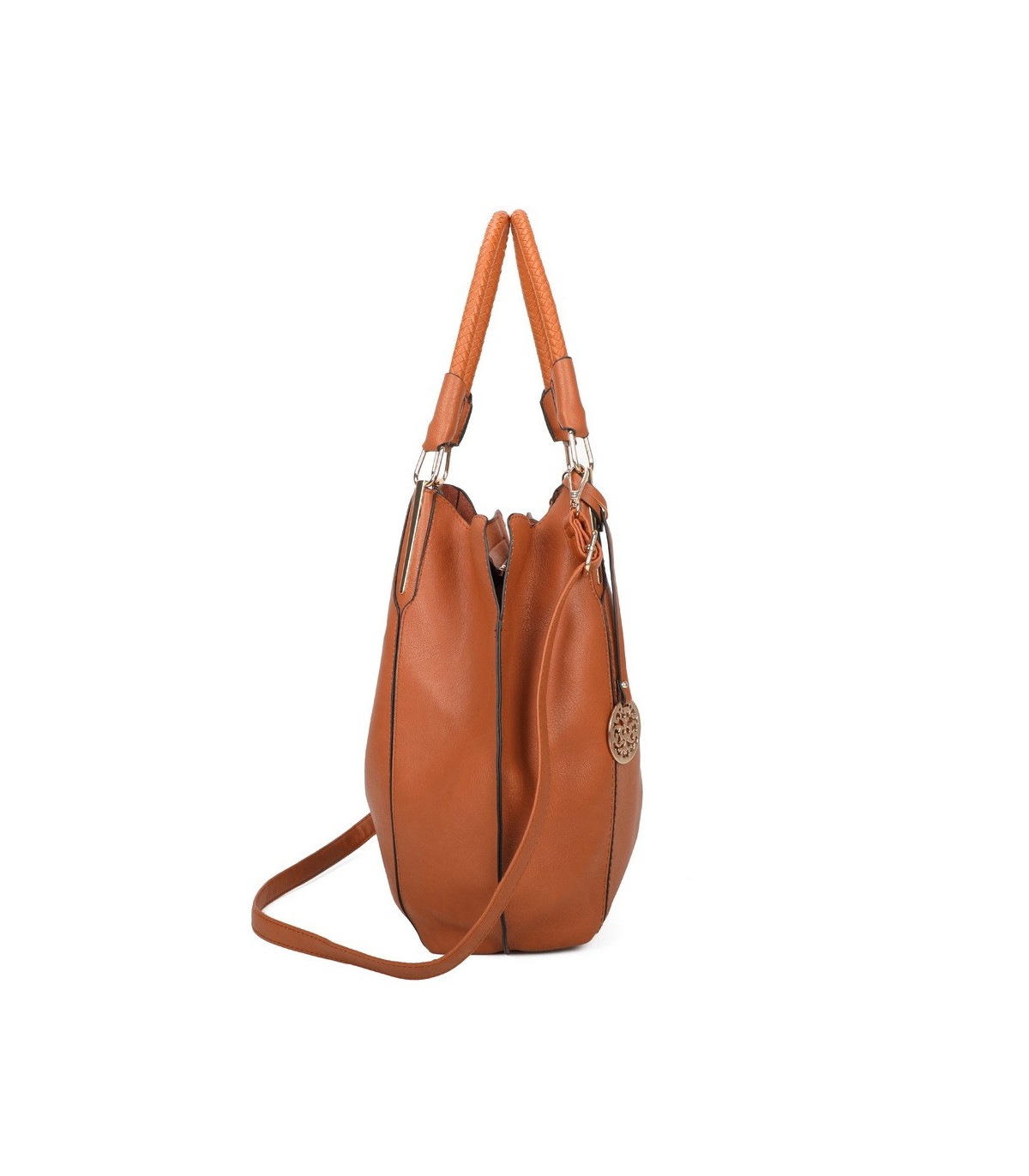 T11804 -  Bolso estilo bolsa con asas cortas para llevar en la mano