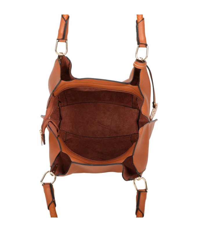 T11804 -  Bolso estilo bolsa con asas cortas para llevar en la mano