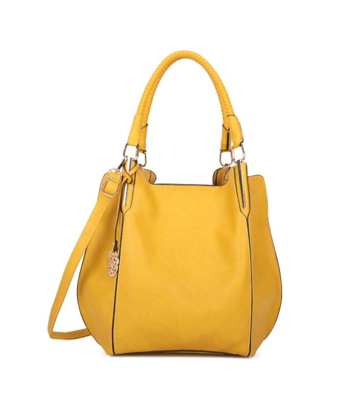 T11804 -  Bolso estilo bolsa con asas cortas para llevar en la mano