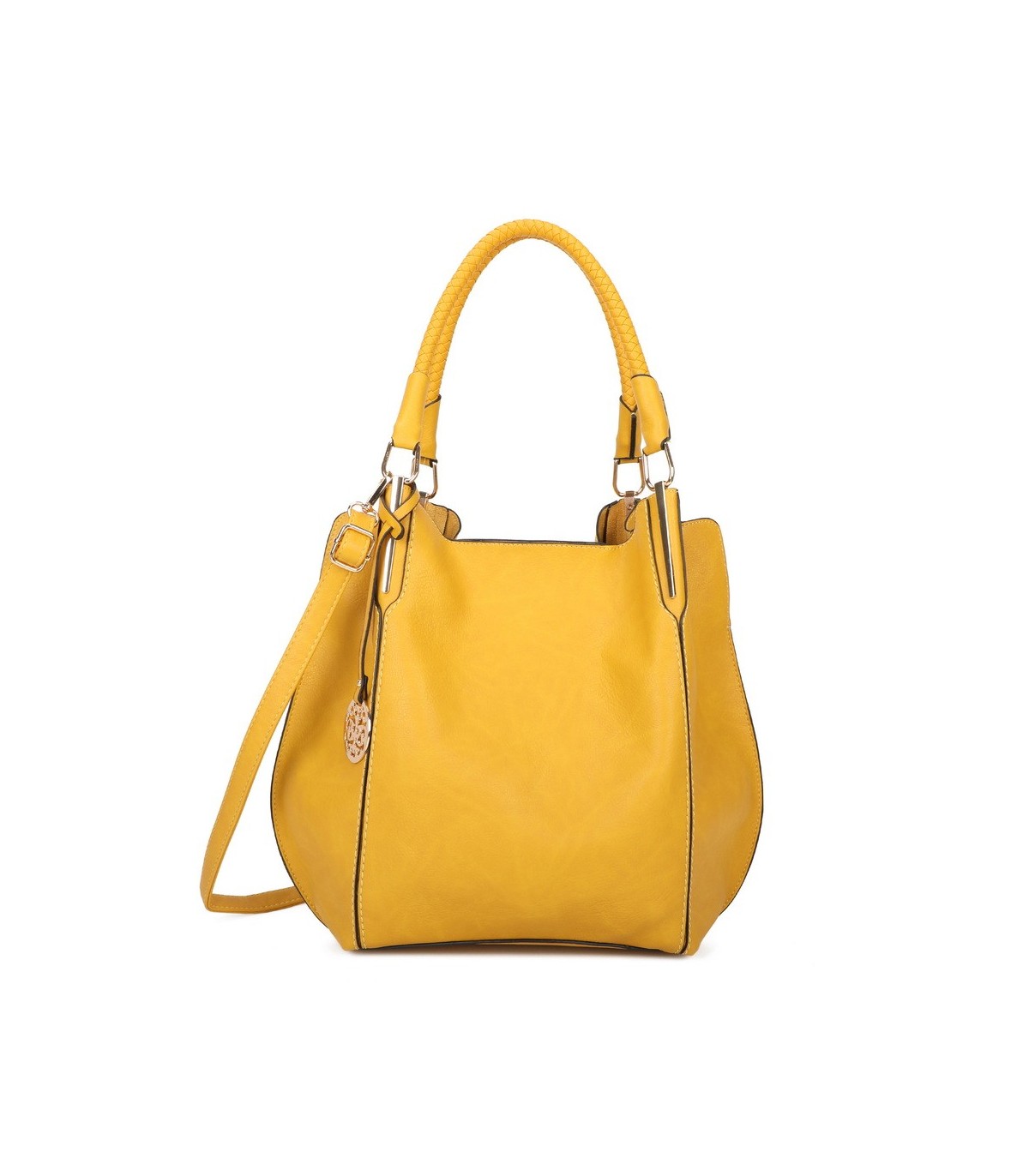 T11804 -  Bolso estilo bolsa con asas cortas para llevar en la mano