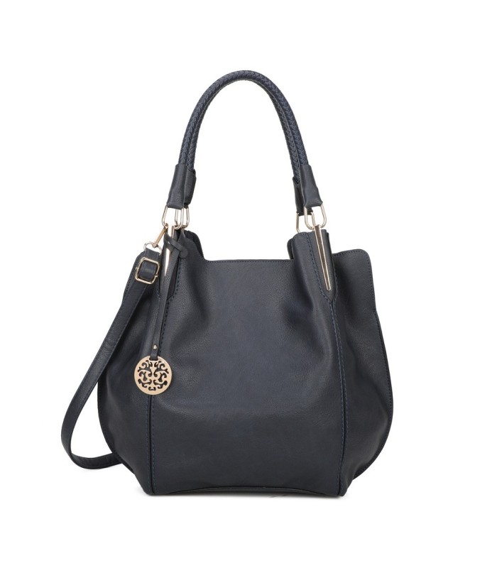 T11804 -  Bolso estilo bolsa con asas cortas para llevar en la mano