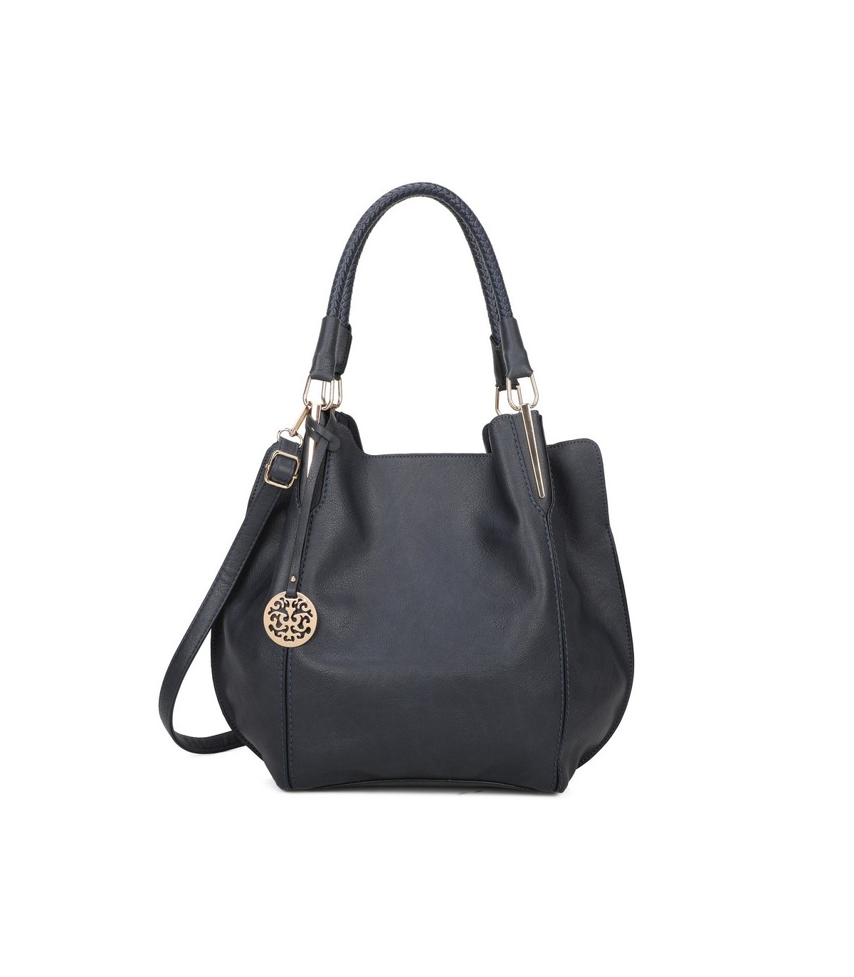 T11804 -  Bolso estilo bolsa con asas cortas para llevar en la mano
