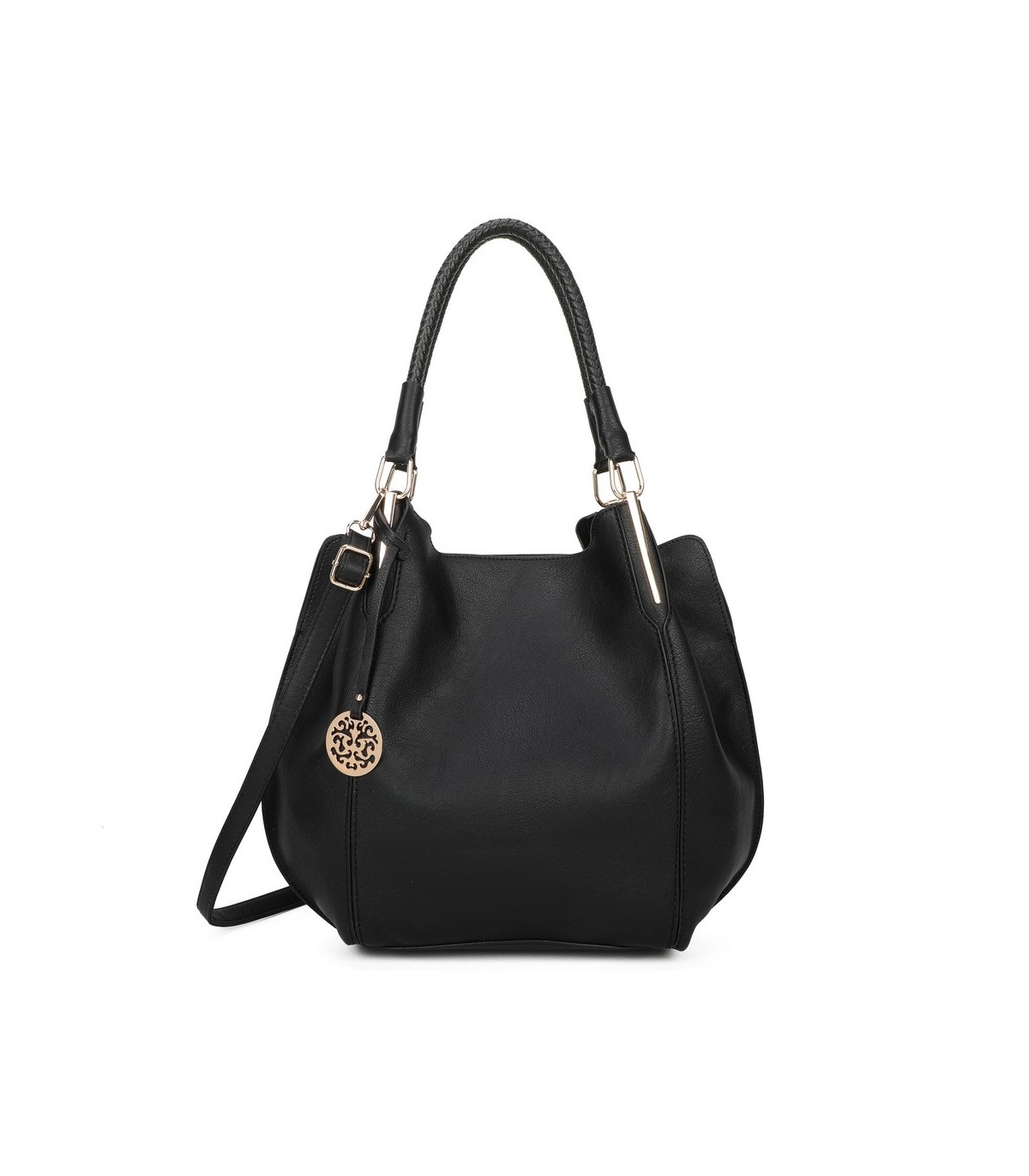 T11804 -  Bolso estilo bolsa con asas cortas para llevar en la mano