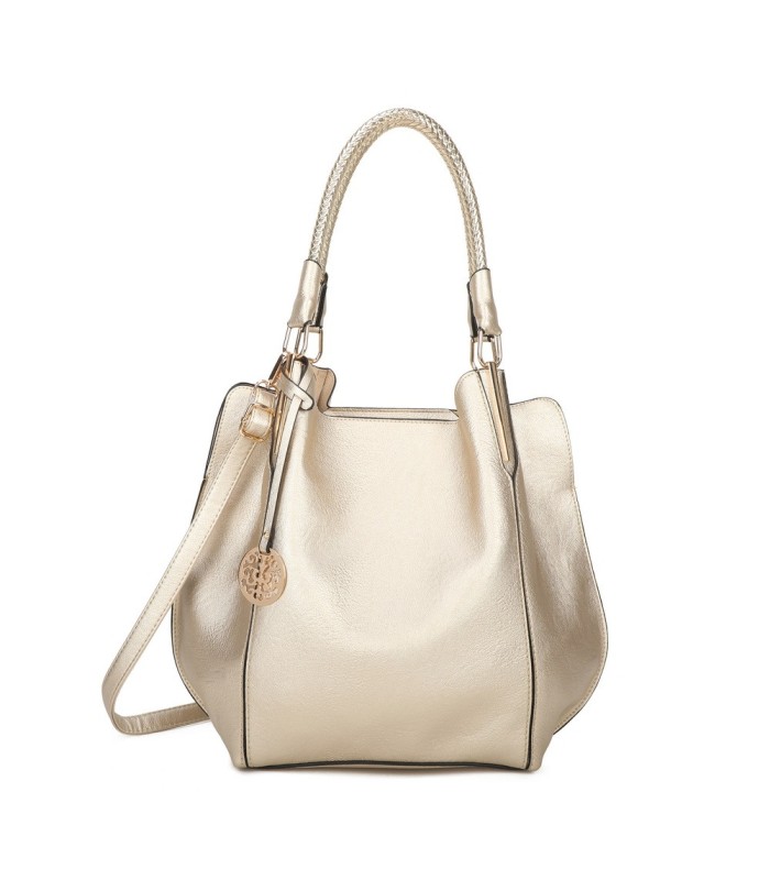 T11804 -  Bolso estilo bolsa con asas cortas para llevar en la mano