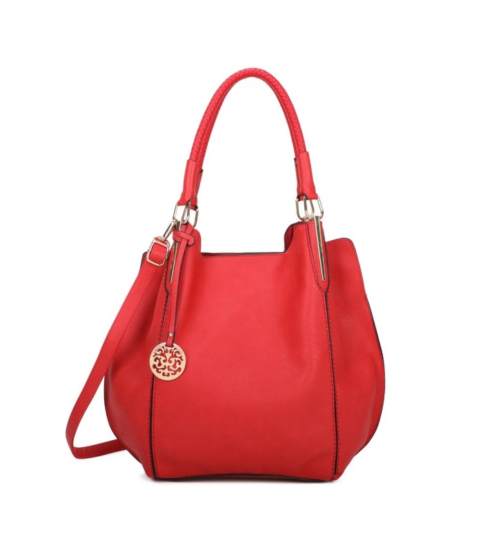 T11804 -  Bolso estilo bolsa con asas cortas para llevar en la mano