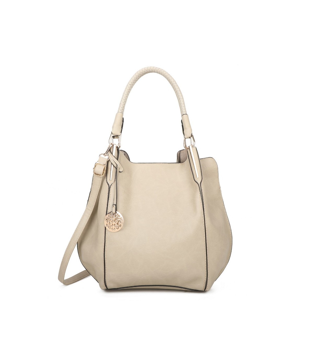 T11804 -  Bolso estilo bolsa con asas cortas para llevar en la mano