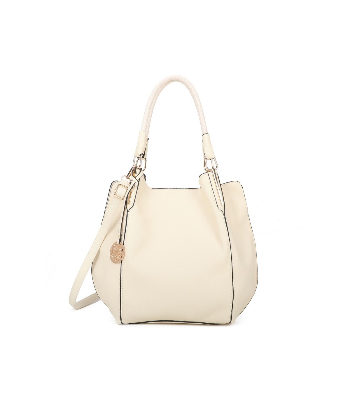 T11804 -  Bolso estilo bolsa con asas cortas para llevar en la mano
