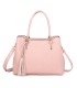T11797 - Bolso de mano con borla bandolera ajustable y muy amplio